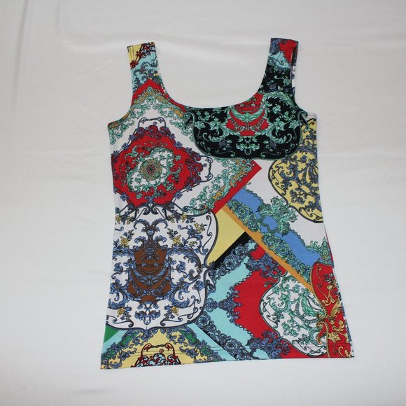 Vintage patterned tank top - Picture 2 of 3